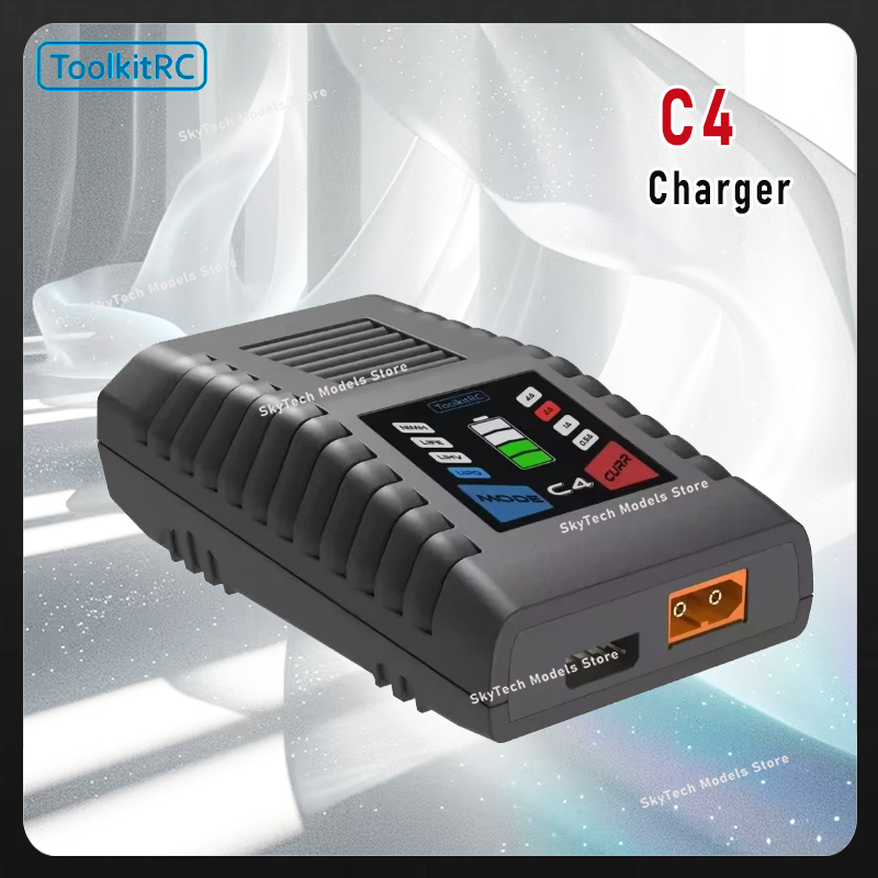 ToolkitRC C4 50W Basit Dengeli - Drone Racing Charger incelemesi ve fiyatı